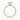 Round Moissanite 18K Yellow Gold Halo Triple Pavé Shoulder Set Ring