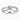 Round Moissanite Platinum Woven Shoulder Set Ring