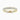 18K Yellow Gold 3.25mm Round Brilliant Lab Diamond Pavé Set Full Eternity Ring