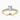 Emerald Lab Diamond 18K Yellow Gold Openset Pavé Shoulder Set Ring