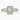 Emerald Lab Diamond 18K Yellow Gold Split Shoulder Halo Ring