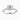 Princess Lab Diamond Platinum Halo Triple Pavé Shoulder Set Ring