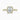 Radiant Moissanite 18K Yellow Gold Halo Triple Pavé Shoulder Set Ring