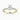 Radiant Lab Diamond 18K Yellow Gold Triple Pavé Shoulder Set Ring