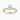Radiant Moissanite 18K Yellow Gold Triple Pavé Shoulder Set Ring