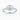 Radiant & Baguette Lab Diamond 18K White Gold Tension Set Three Stone Ring