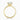 Round Lab Diamond 18K Yellow Gold 6 Claw Pavé Shoulder Set Ring