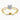 Round Moissanite 18K Yellow Gold Basket Set Solitaire Ring
