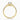 Round Moissanite 18K Yellow Gold Basket Set Solitaire Ring