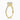 Round Moissanite 18K Yellow Gold Halo Shoulder Set Ring