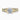 Round Lab Diamond 18K Yellow Gold Pavé Split Shoulder Set Ring