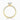 Round Moissanite 18K Yellow Gold Simplicity Cutdown Shoulder Set Ring