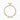 Round Lab Diamond 18K Yellow Gold Triple Pavé Shoulder Set Ring