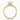 Round Moissanite 18K Yellow Gold Vintage Shoulder Set Ring