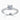 Round Lab Diamond Platinum Classic Wedfit Solitaire Ring