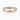 18K Rose Gold 2.75mm Round Brilliant Lab Diamond Channel Set Full Eternity Ring