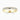 18K Yellow Gold 3.00mm Round Brilliant Lab Diamond Channel Set Half Eternity Ring