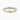 18K Yellow Gold 3.00mm Round Brilliant Moissanite Cutdown Set Full Eternity Ring