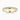 18K Yellow Gold 3.00mm Round Brilliant Lab Diamond Channel Set Three Quarter Eternity Ring