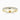 18K Yellow Gold 3.25mm Round Brilliant Lab Diamond Channel Set Three Quarter Eternity Ring