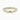18K Yellow Gold 3.50mm Round Brilliant Moissanite Pavé Set Full Eternity Ring