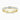 18K Yellow Gold 3.25mm Princess Cut Lab Diamond Channel Set Three Quarter Eternity Ring