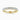 18K Yellow Gold 3.00mm Round Brilliant Lab Diamond Cutdown Set Three Quarter Eternity Ring