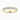 18K Yellow Gold 3.00mm Round Brilliant Moissanite Pavé Set Half Eternity Ring