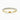 18K Yellow Gold 2.25mm Round Brilliant Lab Diamond Channel Set Three Quarter Eternity Ring