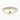 18K Yellow Gold 3.50mm Round Brilliant Lab Diamond Channel Set Half Eternity Ring