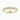 18K Yellow Gold 3.25mm Round Brilliant Lab Diamond Pavé Set Half Eternity Ring