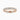 18K Rose Gold 3.50mm Round Brilliant Moissanite Pavé Set Full Eternity Ring